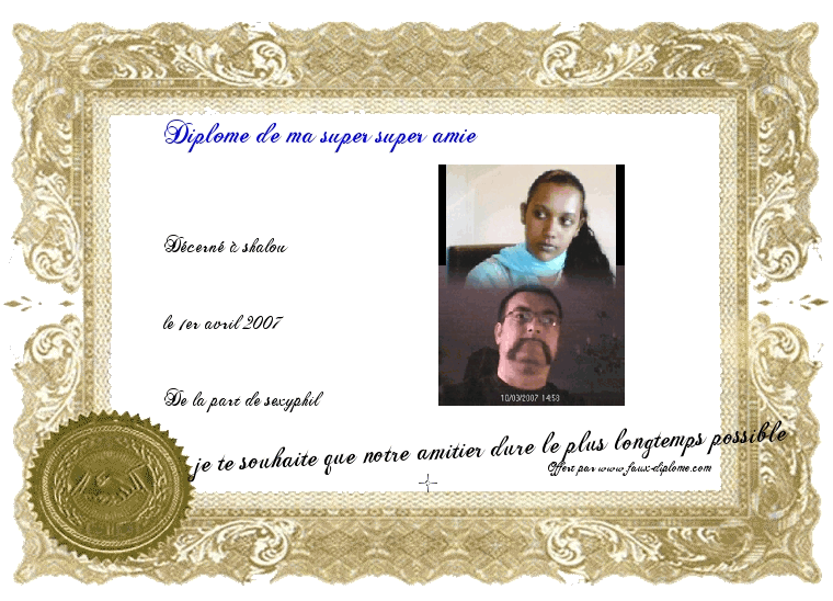 pour toi shalou